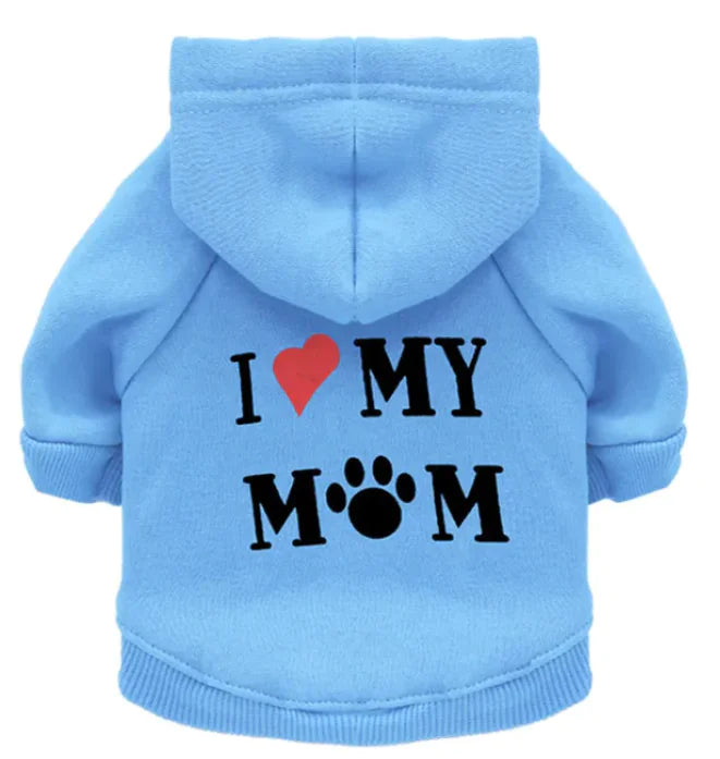 Suéter de forro polar para perro de I LOVE MOM👕🐶