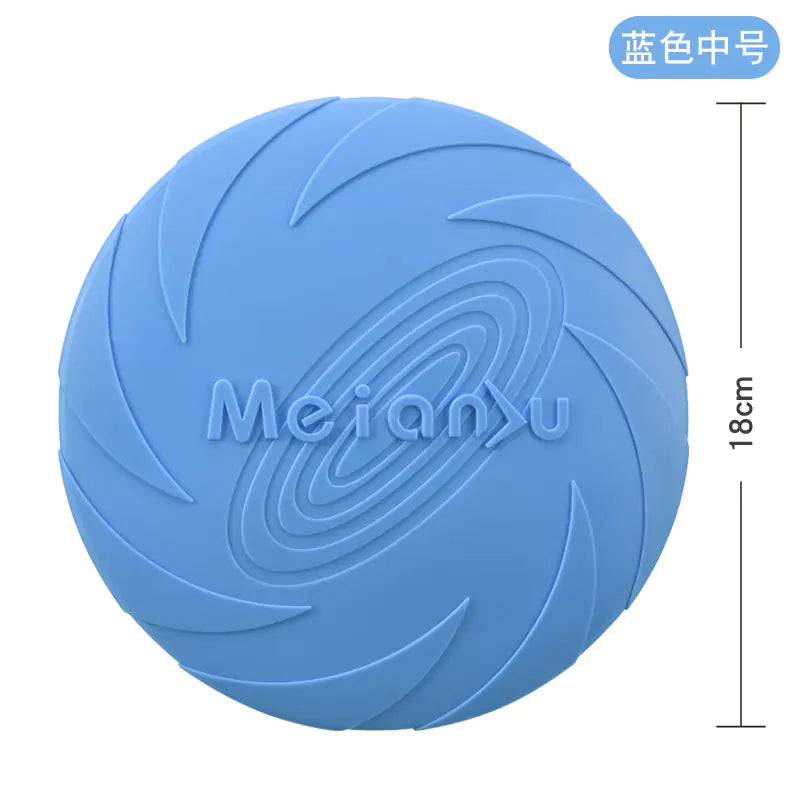 Meianju Frisbee para Perros - Juguete Interactivo para Entrenamiento de Mascotas