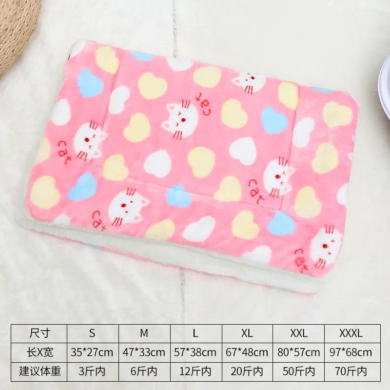 Manta Gruesa Universal para Camas de Mascotas para Gatos y Perros🏡✨