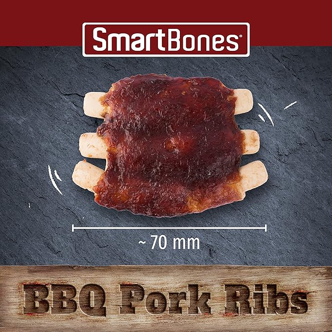 SmartBones BBQ Pork Ribs – 5 uds🔥 185 g