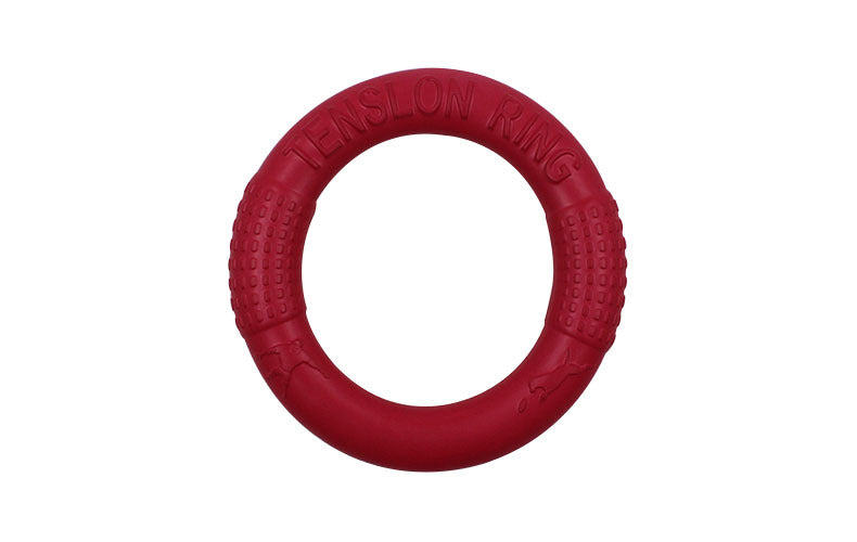 Juguete interactivo flotante para perros - Aro de entrenamiento para tirar