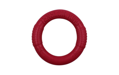 Juguete interactivo flotante para perros - Aro de entrenamiento para tirar