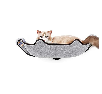 Hamaca de Ventana para Gatos con Ventosas de Succión Reforzadas🐾😻