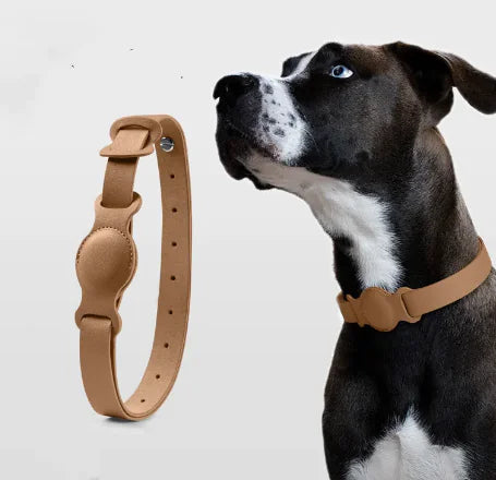 Protector de cuero para collar anti pérdida – Para perros y gatos🐾😻🐶