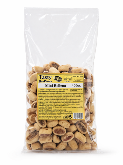 🐾🍪 Tasty Mini Rellena – 400 g