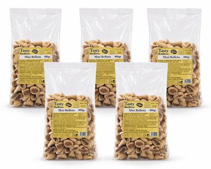 🐾🍪 Tasty Mini Rellena – 400 g