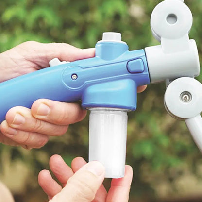 🐶Herramienta de baño para mascotas de 360° con manguera plegable