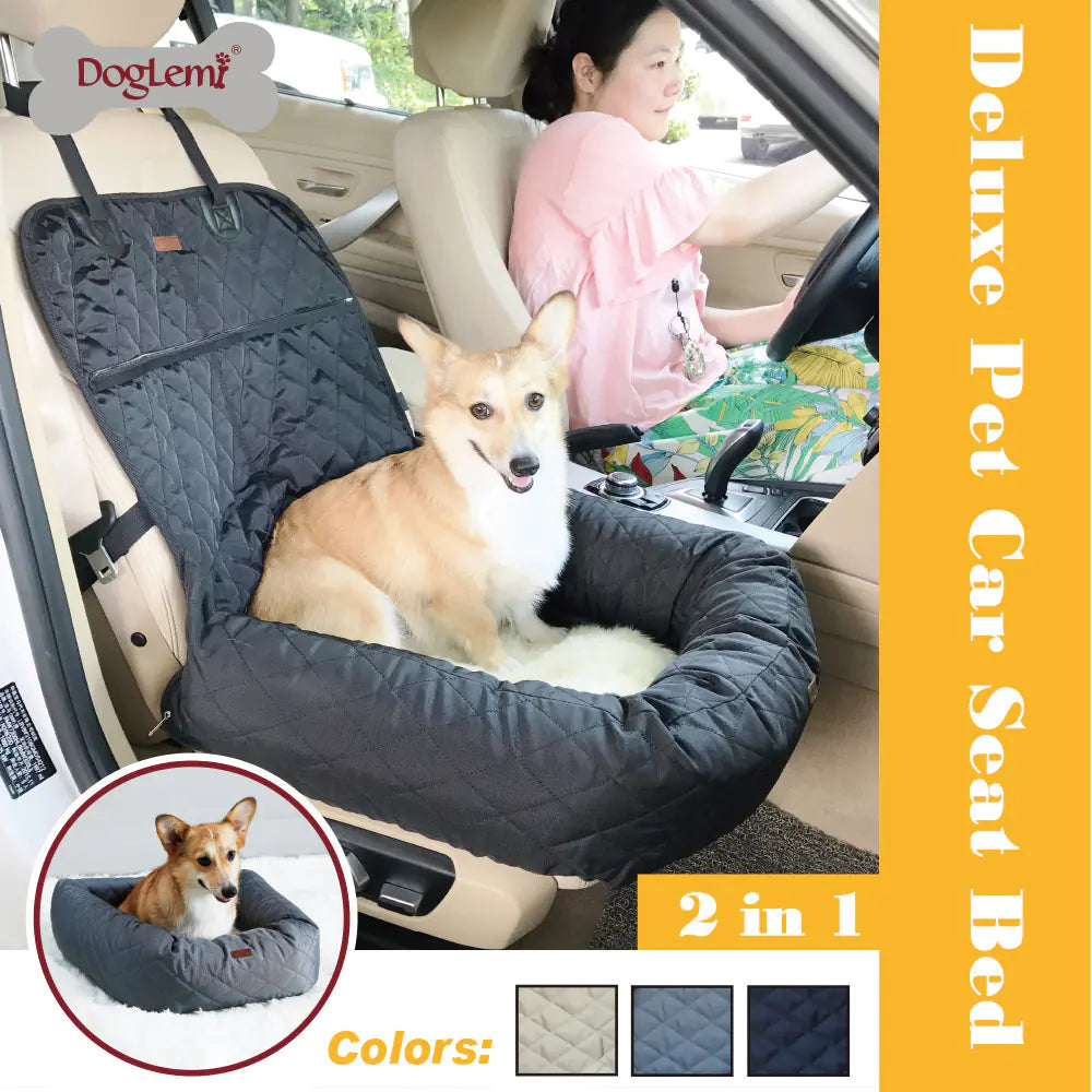 Cama Multifuncional para Mascotas 🚗🐶