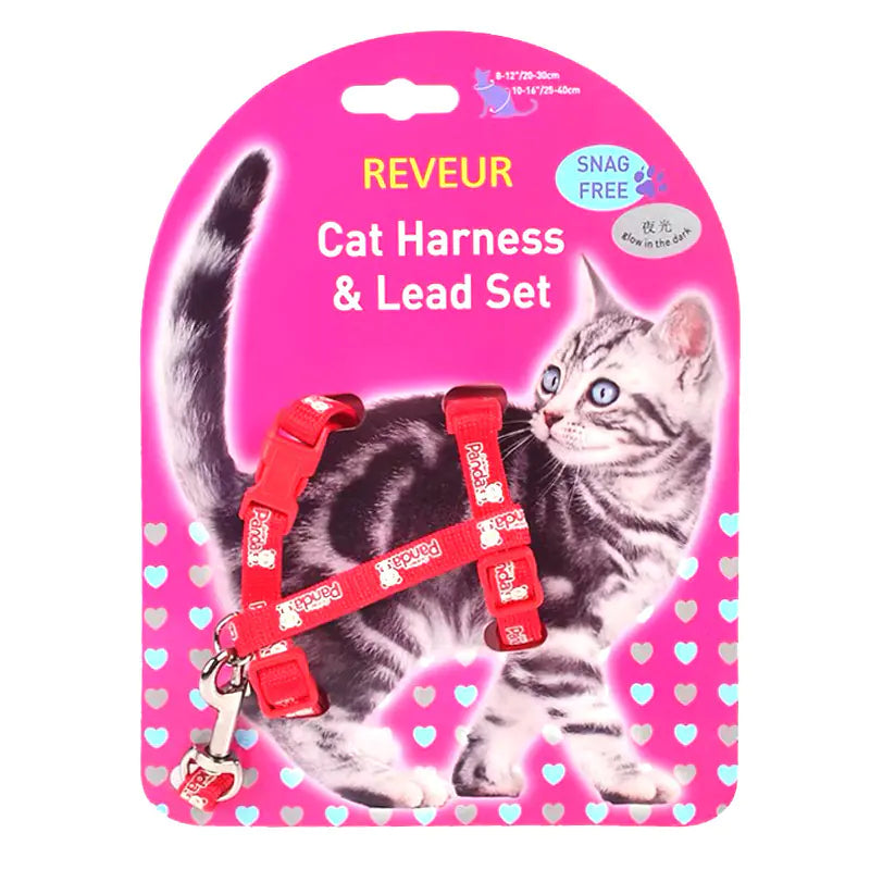 Arnés Reflectante para Gatos – Seguridad Nocturna con Estilo