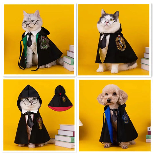 Capa mágica de Halloween para mascotas – Disfraz cosplay