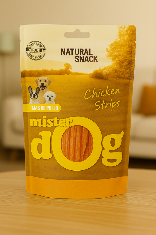 Mister Dog – Tiras de Pollo (Chicken Strips)(iva incluido)🐾🐶