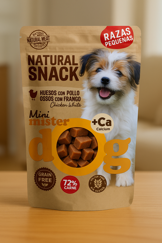Mini Mister Dog – Huesos con Pollo +Calcio
