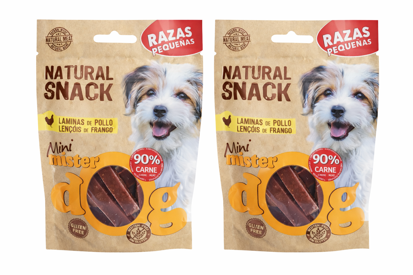 Mini Mister Dog – Láminas de Pollo