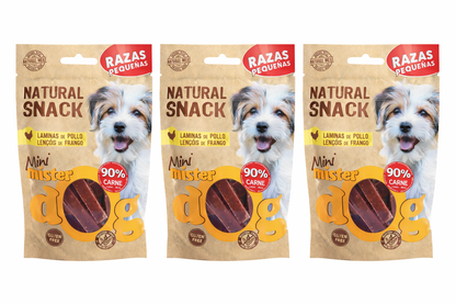 Mini Mister Dog – Láminas de Pollo
