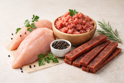 Mini Mister Dog – Láminas de Pollo