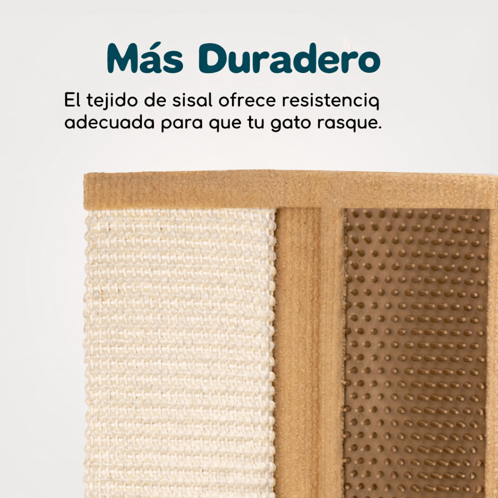 🐾 Rascador Nobleza para Gatos de Sisal Extra Resistente