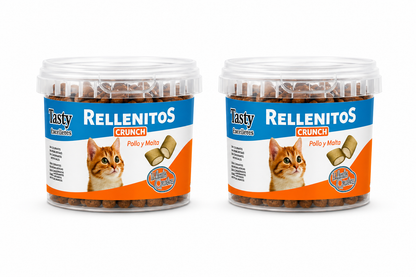 🍗 Rellenitos Crunch – Pollo y Malta