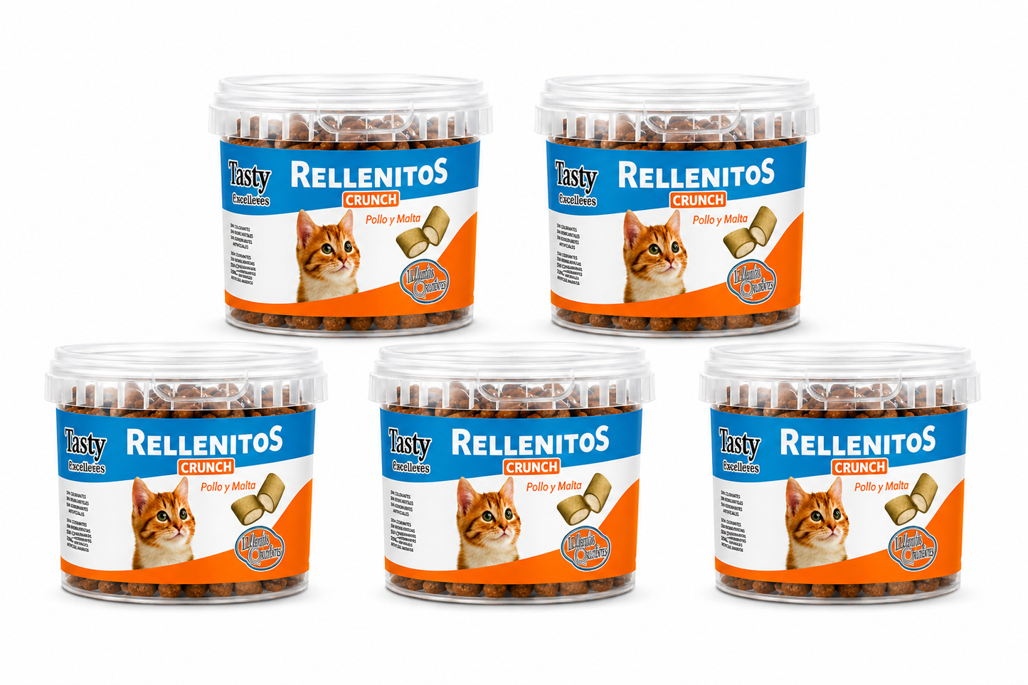 🍗 Rellenitos Crunch – Pollo y Malta