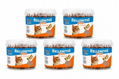 🍗 Rellenitos Crunch – Pollo y Malta