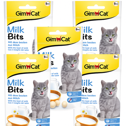🐾 GimCat Milk Bits – Snacks con lo mejor de la leche 🥛