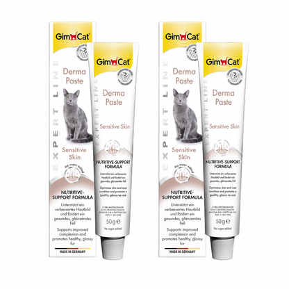 🐾 GimCat Derma Paste – Cuidado de la piel y el pelaje ✨