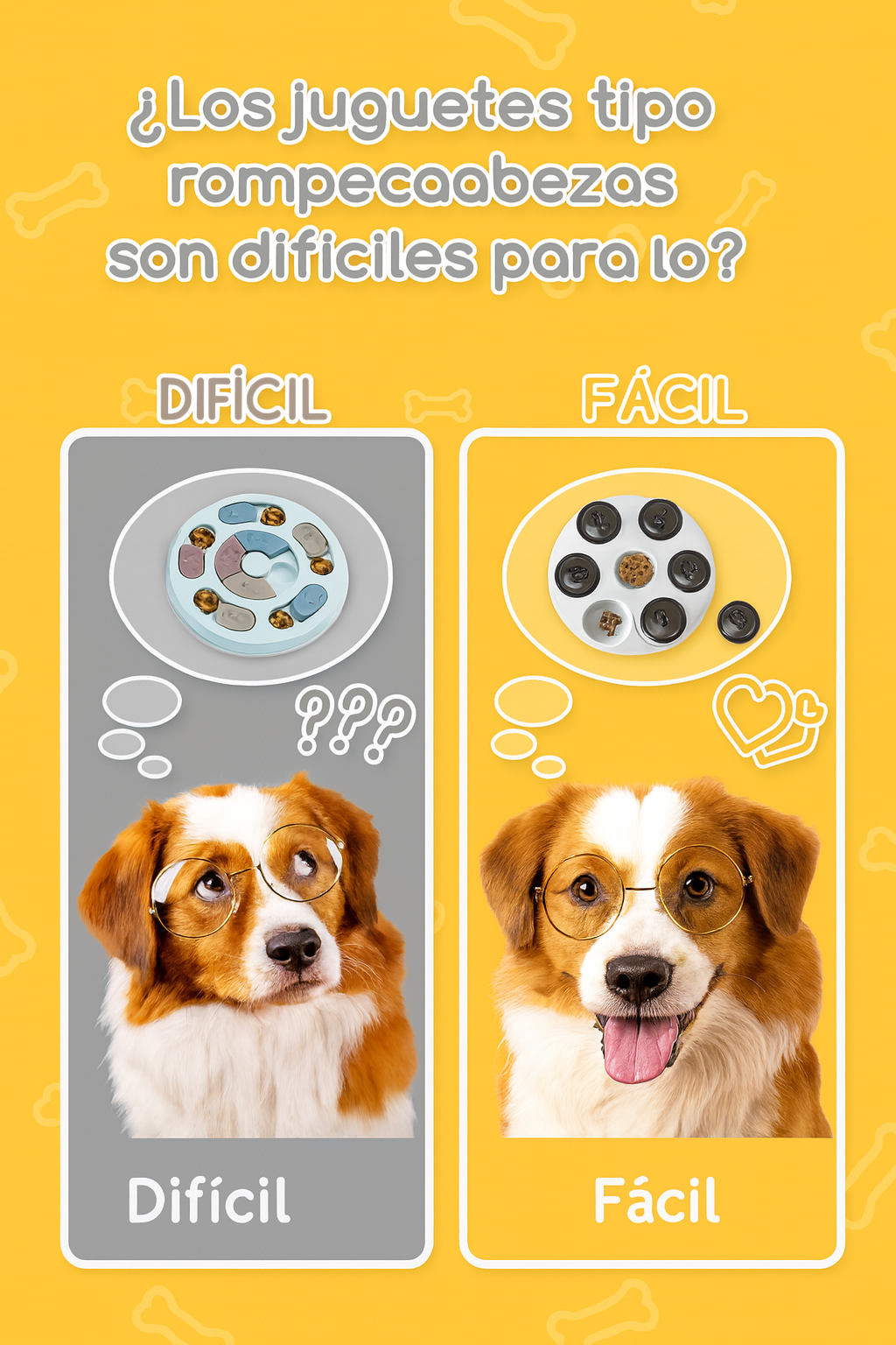 Juguete Interactivo Ecológico para Perros Nobleza, 🧠🐶 Comedero interactivo tipo Slow Feeder