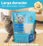 Arena para Gatos Nobleza Diamond Gel, 3.8L/1.5KG, Sílice Biodegradable, Agradable Aroma, Cristal Absorbente