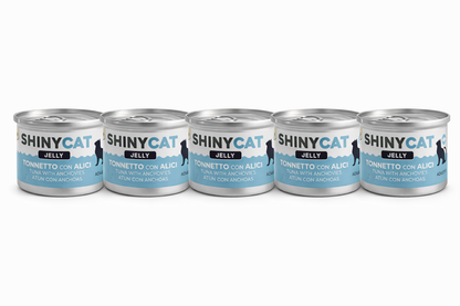 🐱 ShinyCat Jelly Atún con Anchoas – Comida húmeda premium para gatos