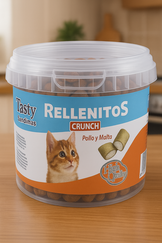 🍗 Rellenitos Crunch – Pollo y Malta