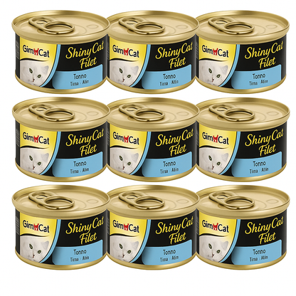 🐟 GimCat ShinyCat Filet – Atún 70 g