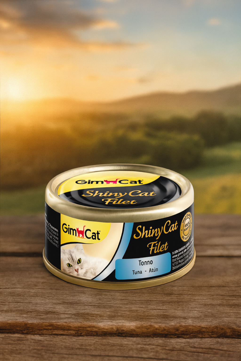 🐟 GimCat ShinyCat Filet – Atún 70 g