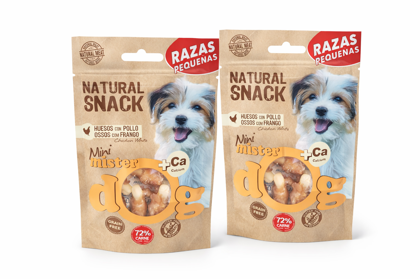 Mini Mister Dog – Huesos con Pollo +Calcio