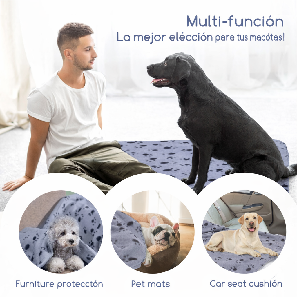 🧸 Pack de 3 Mantas Suaves de Felpa Nobleza 🧸