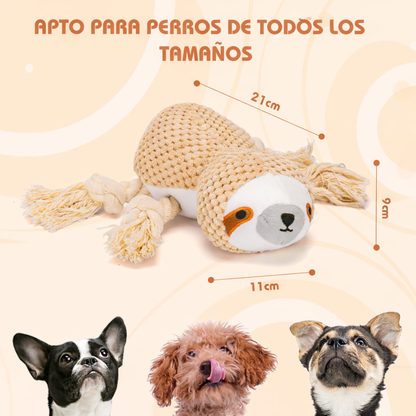 🐶🧸 Juguete Interactivo de Cuerda para Perros 🧸🐶