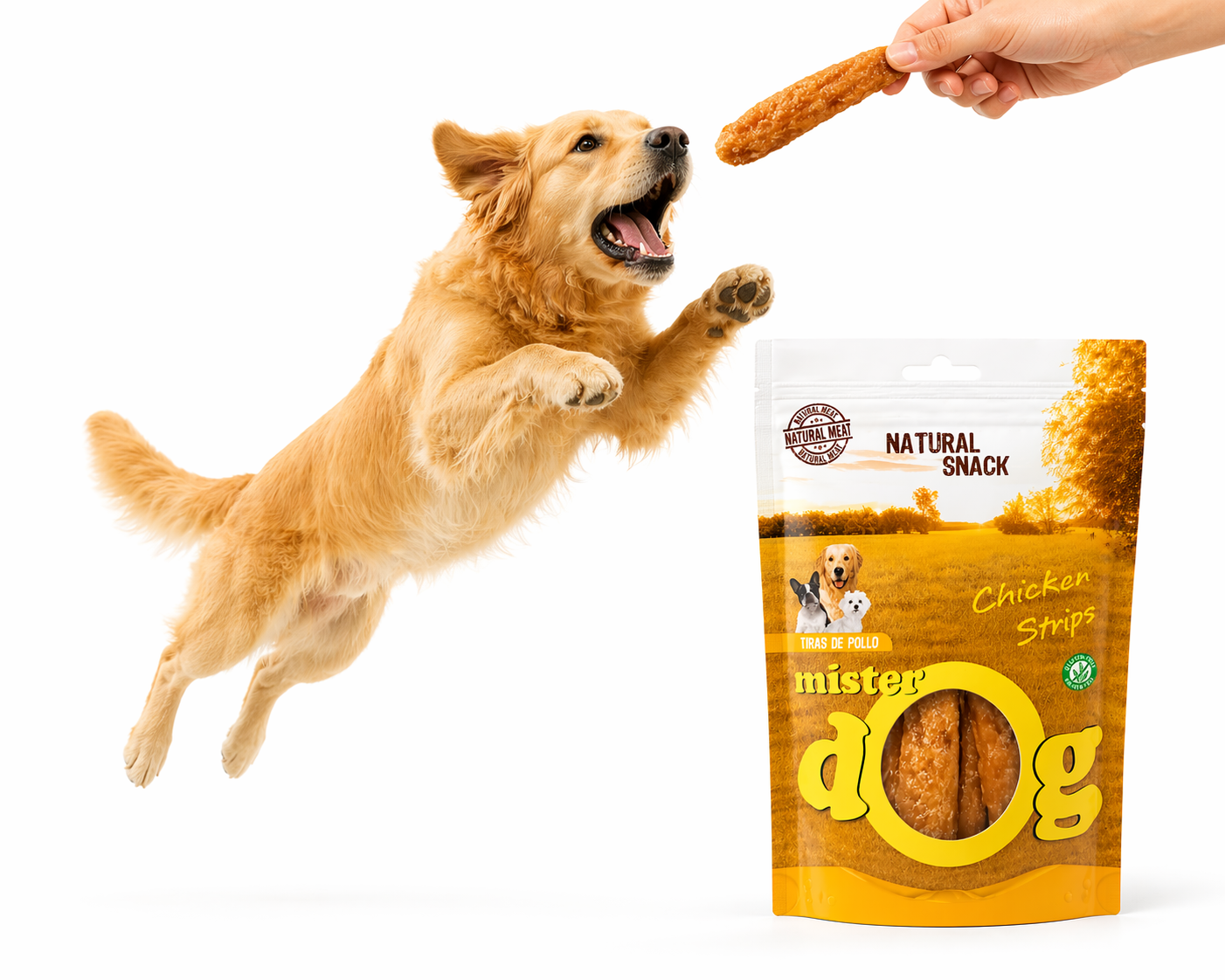 Mister Dog – Tiras de Pollo (Chicken Strips)