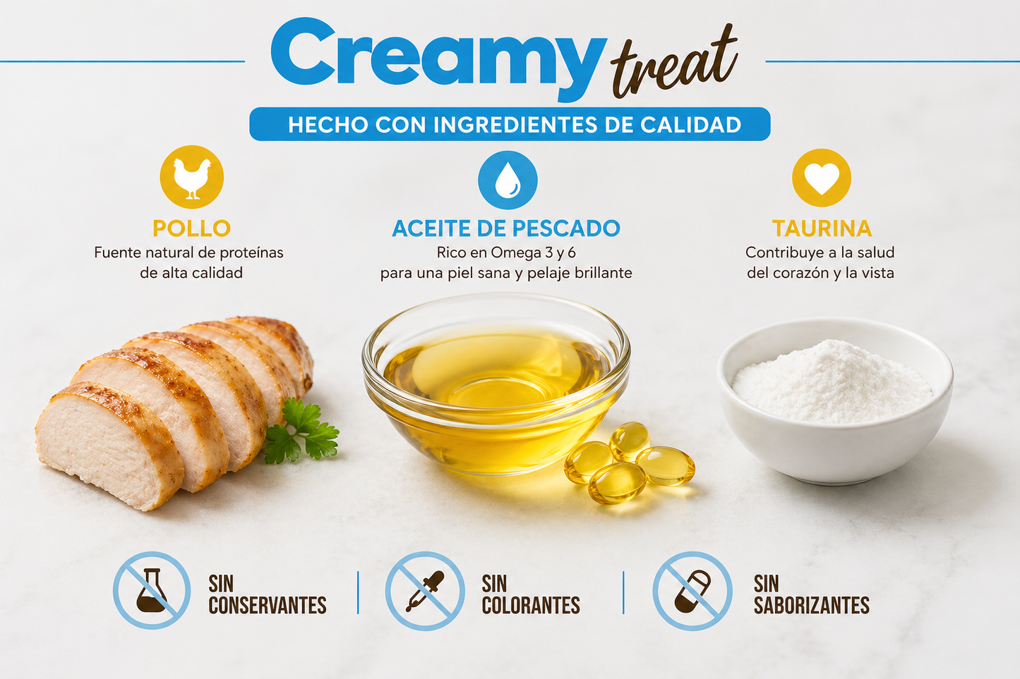 🐾 Twinky Snacks Creamy Treat – Pollo💛