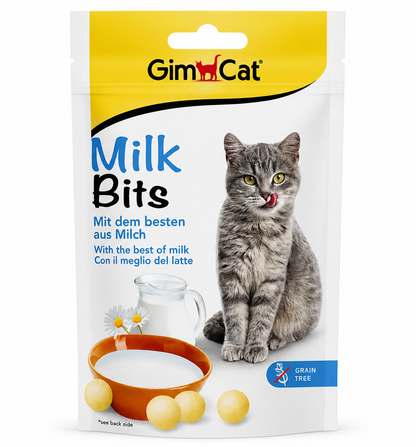 🐾 GimCat Milk Bits – Snacks con lo mejor de la leche 🥛