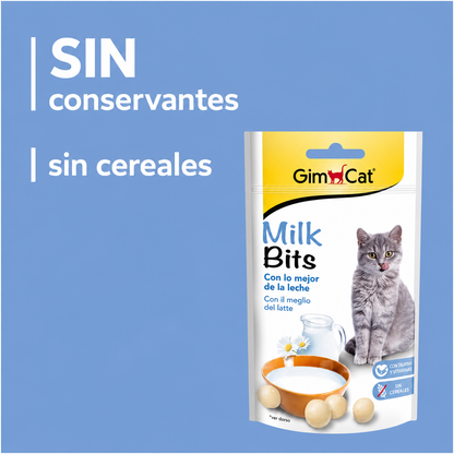 🐾 GimCat Milk Bits – Snacks con lo mejor de la leche 🥛