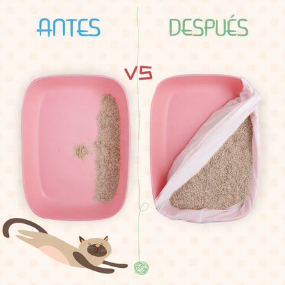 🐾 Nobleza – Bolsas para Arenero de Gato (12 unidades)