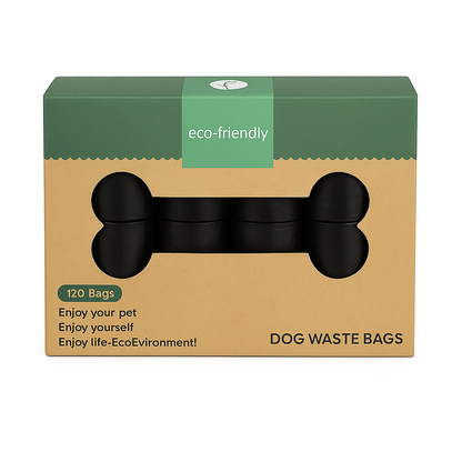 Bolsas Biodegradables y Ecológicas para Desechos de Mascotas+dispensador