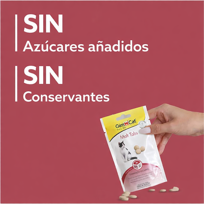 🐾 GimCat Malt Tabs – Snacks con malta para gatos 🌿