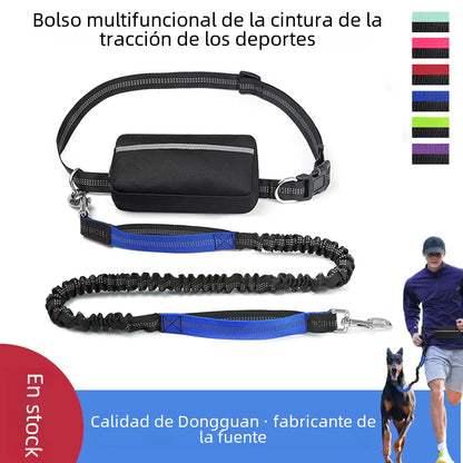 Riñonera Deportiva para Mascotas con Correa – Ideal