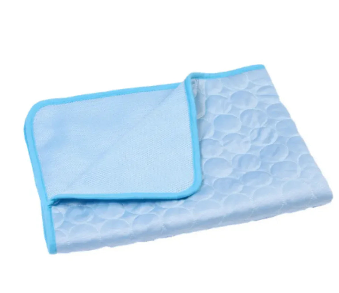 Colchoneta Refrescante para Mascotas - Cama de Seda Fría para Verano❄✨