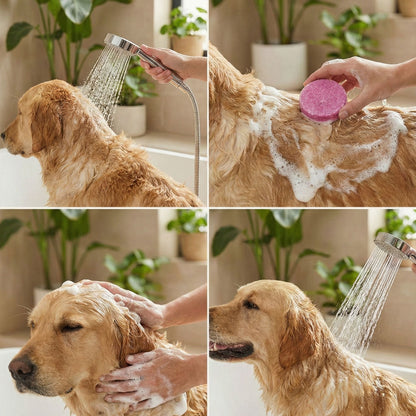 Champú Sólido Natural para Perros y Gatos con Aloe Vera – Hidratación y Calma para Pieles Sensibles y Atópicas 🛁