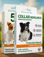 🟢 OFERTA PREMIUM:Collar Repelente + 5 Pipetas Naturales para Perros Medianos