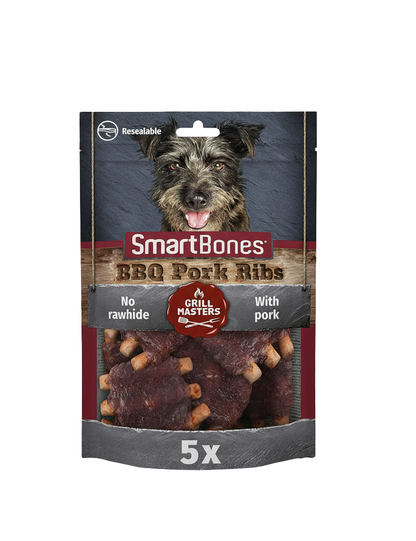 SmartBones BBQ Pork Ribs – 5 uds🔥 185 g