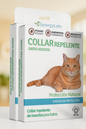🟢 Collar Repelente para Gatos Adultos – Protección Natural Premium