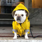 Impermeable acolchado para perro a prueba de viento estilo retro de la marca Tide🐶🐾
