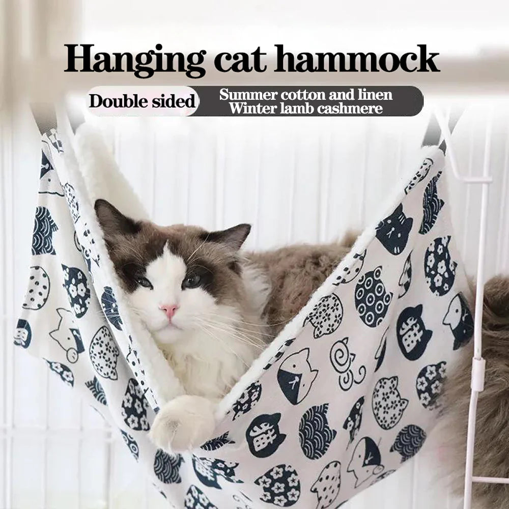 🐾 “Hamaca para gatos con ventosas para ventana – modelo Slim”