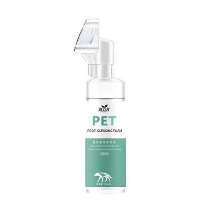 Espuma limpiadora para mascotas 150 ml – Cuidado de patas para perros y gatos-🐾✨
